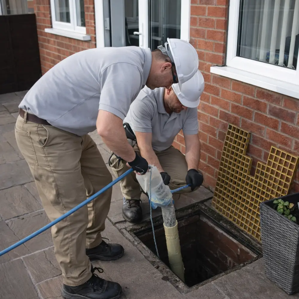Blocked drain repair service in Norwood Green